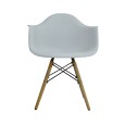 SILLA CON DESCANSABRAZOS MODELO 709P COLOR BLANCO | 252-709P-B