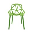 SILLA CON RESPALDO MODELO 605P COLOR VERDE | 252-605P-V