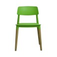 SILLA CON RESPALDO MODELO 702P COLOR VERDE | 252-702P-V