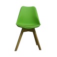SILLA CON RESPALDO MODELO 706P COLOR VERDE | 252-706P-V