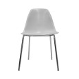 SILLA CON RESPALDO MODELO 808P COLOR BLANCO | 252-808P-B