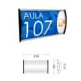 RÓTULO DE PARED CURVO K100 216 X 100 MM. | 311A-160