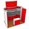 STAND DISEÑO SISTEMA EXHIBICIÓN 3 X 2 M. | 221-100EC(09)