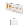 BANDERA TUBO PLANO SK100 150 X 100 MM. | 322A-520