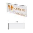 BANDERA TUBO PLANO SK100 250 X 100 MM. | 322A-530