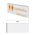 BANDERA TUBO PLANO SK150 300 X 150 MM. | 322A-630