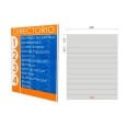 RÓTULO DE PARED PLANO LP155 600 X 155 X 62 MM. | 321B-620