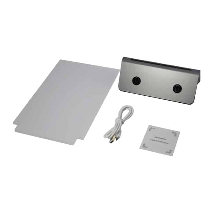 MINI TÓTEM CARGADOR COLOR PLATA USB - Image 2