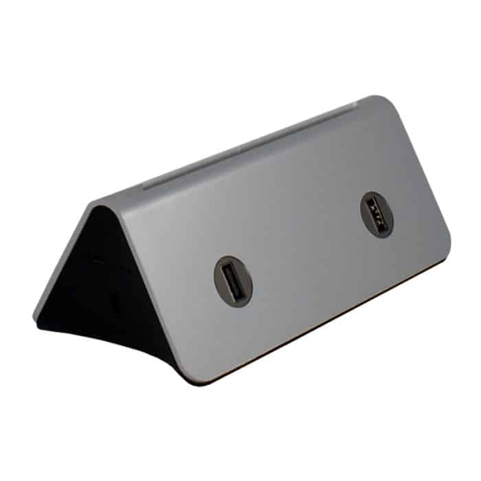 MINI TÓTEM CARGADOR COLOR PLATA USB - Image 5