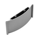 PERFIL DE ALUMINIO FRENTE CURVO K100 TRAMO DE 6 M. | 391-K100-T2-6000 - Image 2