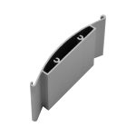 PERFIL DE ALUMINIO FRENTE CURVO K100 TRAMO DE 6 M. | 391-K100-T2-6000 - Image 3