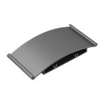 PERFIL DE ALUMINIO FRENTE CURVO K100X TRAMO DE 6 M. | 391-K100X-T-6000 - Image 2