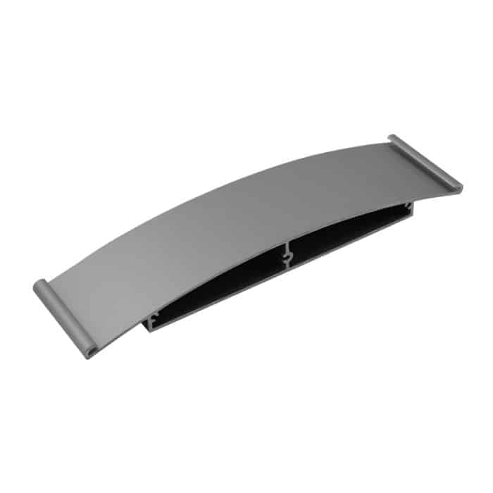 PERFIL DE ALUMINIO FRENTE CURVO K200X TRAMO DE 6 M. | 391-K200X-T-6000 - Image 2