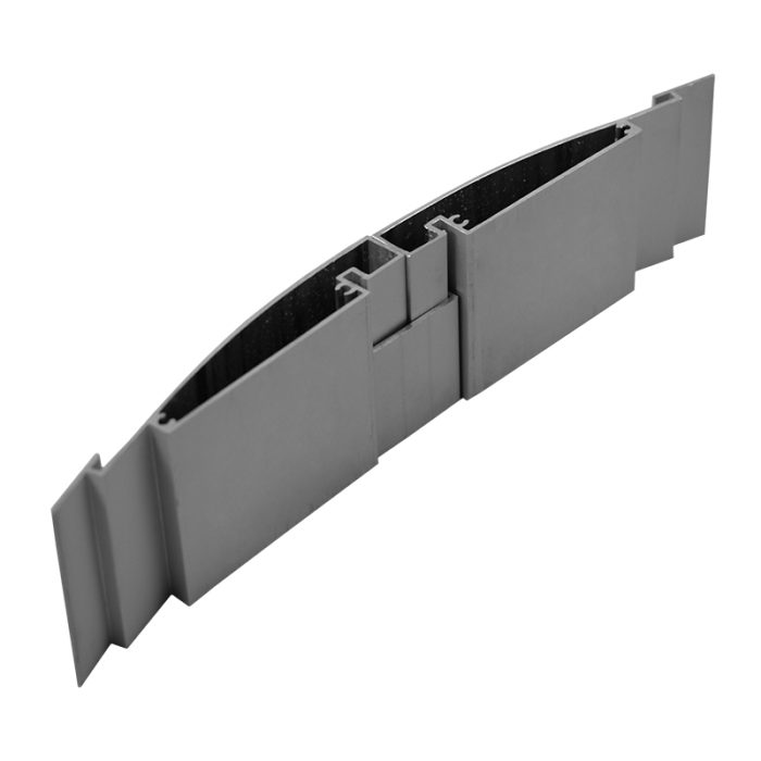 PERFIL DE ALUMINIO FRENTE CURVO K224 ALERÓN TRAMO DE 6 M. | 391-K224-T2-6000 - Image 3