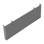 PERFIL DE ALUMINIO FRENTE PLANO LP155 TRAMO DE 6 M. | 392-LP155-T-6000 - Image 2