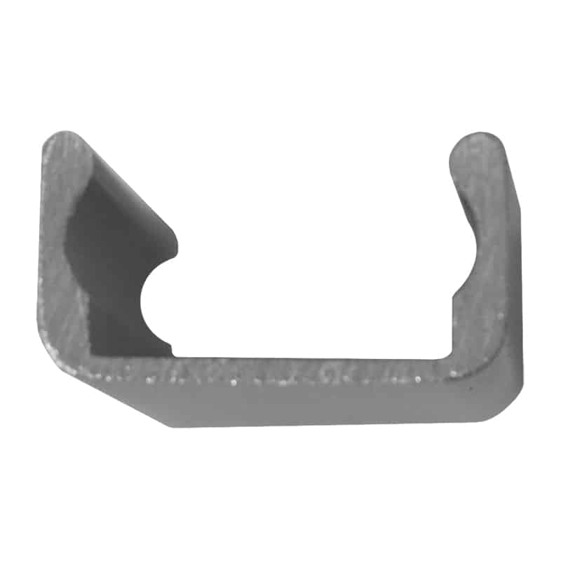 PERFIL DE ALUMINIO FRENTE PLANO LP16 TRAMO DE 6 M. | 392-LP16-T-6000 - Image 1