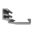PERFIL DE ALUMINIO FRENTE PLANO LP1 TRAMO DE 6 M. | 392-LP1-T-6000