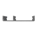 PERFIL DE ALUMINIO FRENTE PLANO LP46 TRAMO DE 6 M. | 392-LP46-T-6000