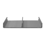 PERFIL DE ALUMINIO FRENTE PLANO LP62 TRAMO DE 6 M. | 392-LP62-T-6000