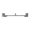 PERFIL DE ALUMINIO FRENTE PLANO LP62A TRAMO DE 6 M. | 392-LP62A-T-6000