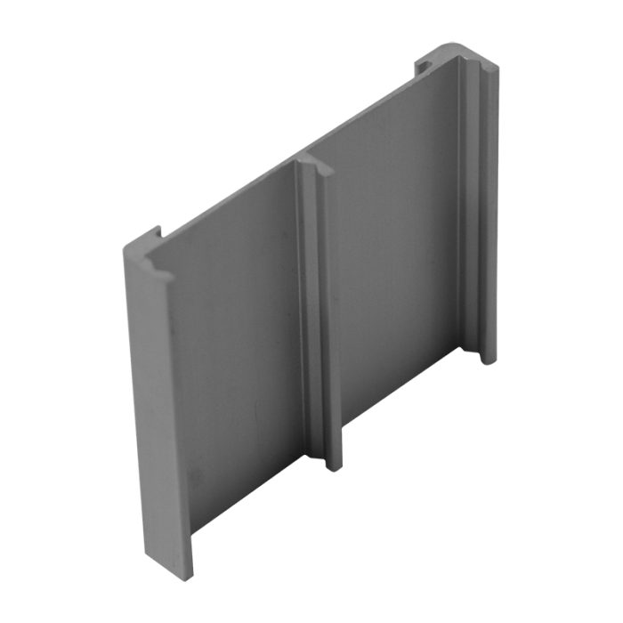 PERFIL DE ALUMINIO FRENTE PLANO LP62A TRAMO DE 6 M. | 392-LP62A-T-6000 - Image 2