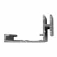 PERFIL DE ALUMINIO FRENTE PLANO LP7 TRAMO DE 6 M. | 392-LP7-T-6000