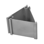 PERFIL DE ALUMINIO FRENTE PLANO ZC68 TRAMO DE 6 M. | 392-ZC68-T-6000 - Image 2