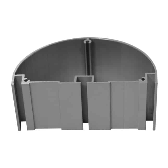 PERFIL DE ALUMINIO HY120 FRENTE CURVO 6 M. | 391-HY120-T-6000 - Image 3