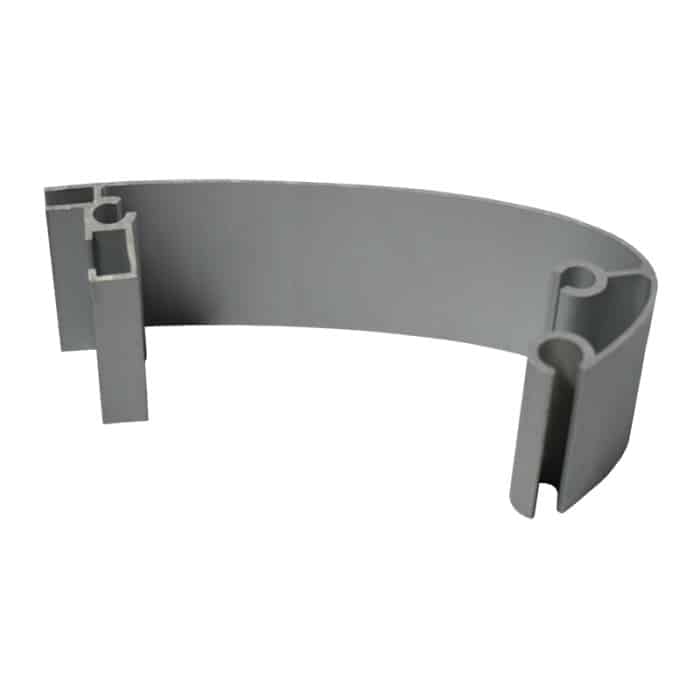 PERFIL DE ALUMINIO HYS150 FRENTE CURVO 6 M. | 391-HYS150-T-6000 - Image 2