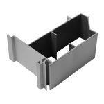 PERFIL DE ALUMINIO PARA BIG FRAME DC146I CON LUZ TRAMO DE 6 M. | 394-DC146I-T-6000 - Image 2