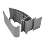 PERFIL DE ALUMINIO PARA BIG FRAMELESS YH9066B TRAMO DE 6 M. | 394-YH9066B-T-6100 - Image 3