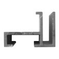 PERFIL DE ALUMINIO PARA MARCO DE TELA 1V CT2221 TRAMO DE 6 M. | 395-CT2221-T-6000