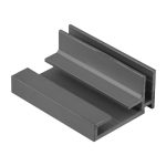PERFIL DE ALUMINIO PARA MARCO DE TELA 1V MF370 TRAMO DE 5 M. | 395-MF370-T-5000 - Image 3
