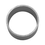 POSTE DE ALUMINIO FRENTE PLANO P60 TRAMO DE 6 M. | 392-P60-T-6000