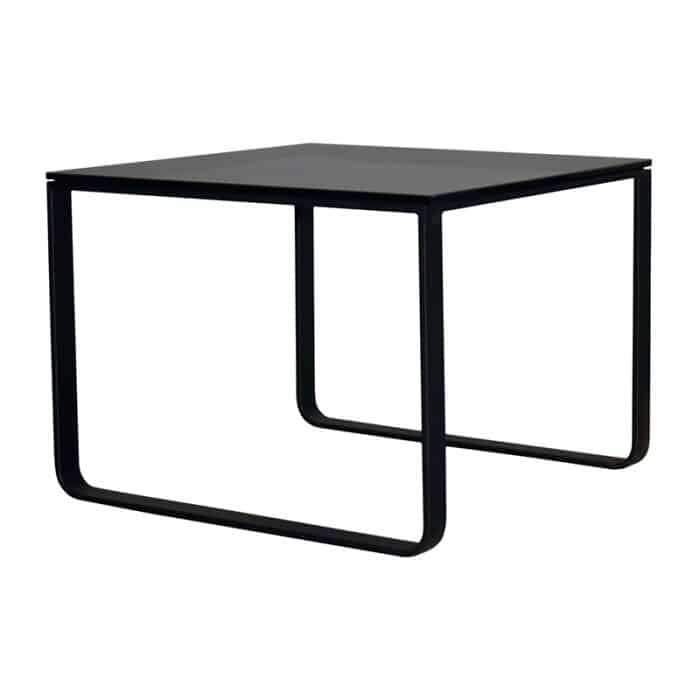 MESA CUADRADA DE 60 X 60 CM COLOR NEGRO | 251-308V-N - Image 4