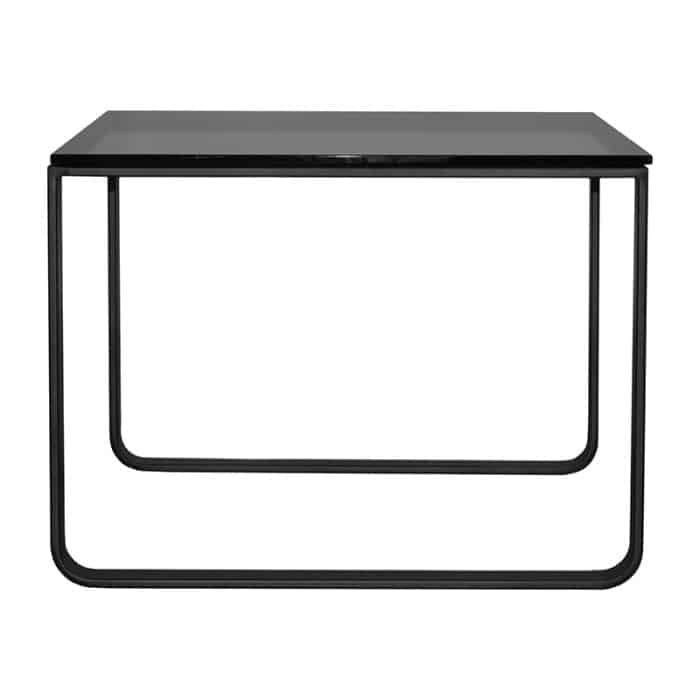 MESA CUADRADA DE 60 X 60 CM COLOR NEGRO | 251-308V-N - Image 3