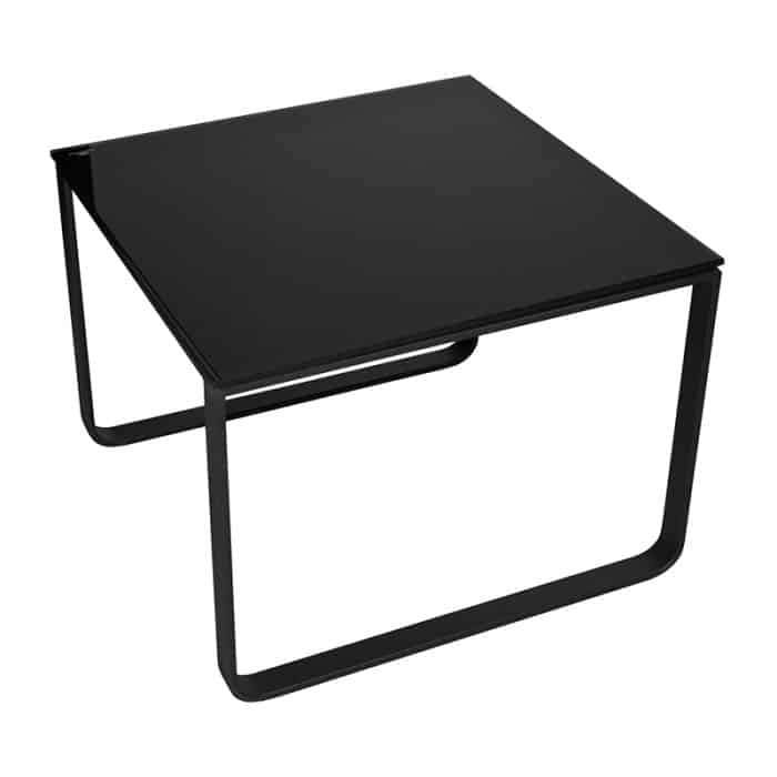 MESA CUADRADA DE 60 X 60 CM COLOR NEGRO | 251-308V-N - Image 2