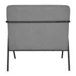 SILLÓN INDIVIDUAL DE TELA COLOR GRIS CLARO | 253-909T-G - Image 4