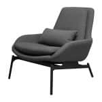 SILLÓN INDIVIDUAL DE TELA COLOR GRIS | 253-908T-G - Image 7