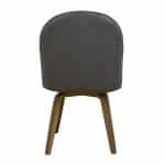 SILLA DE MADERA CON TELA MODELO TG2297 COLOR GRIS | 252-712T-G - Image 5