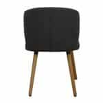 SILLA DE MADERA CON TELA TG2201-2 COLOR GRIS | 252-714T-G - Image 5