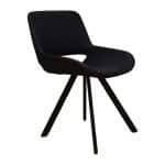 SILLA DE PIEL SINTÉTICA MTG2320-15 COLOR NEGRO | 252-713S-N - Image 3