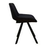 SILLA DE PIEL SINTÉTICA MTG2320-15 COLOR NEGRO | 252-713S-N - Image 4