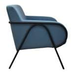 SILLÓN INDIVIDUAL DE TELA COLOR AZUL | 253-909T-A - Image 4