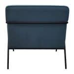 SILLÓN INDIVIDUAL DE TELA COLOR AZUL | 253-909T-A - Image 5