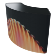 COUNTER CURVO PORTALITE 153X100 CM | 181-T32-030
